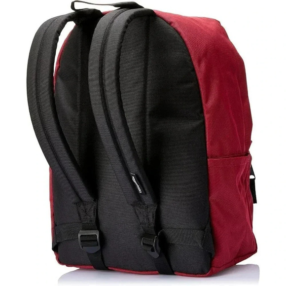 Kid Red Durable Adjustable Padded Shoulder Straps Classic School  Backpack - Picture 6 of 9
